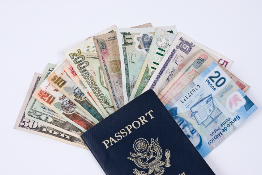 Consejos para viajar a países con moneda diferente