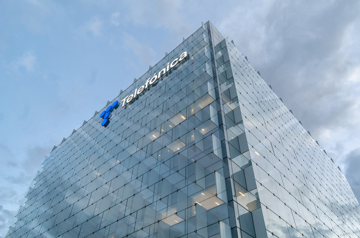 Edificio de Telefónica en Madrid